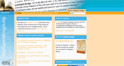 Desktop Screenshot of intelligentdesign.org