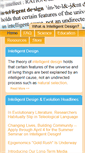 Mobile Screenshot of intelligentdesign.org