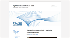 Desktop Screenshot of intelligentdesign.fi