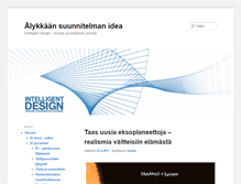 Tablet Screenshot of intelligentdesign.fi
